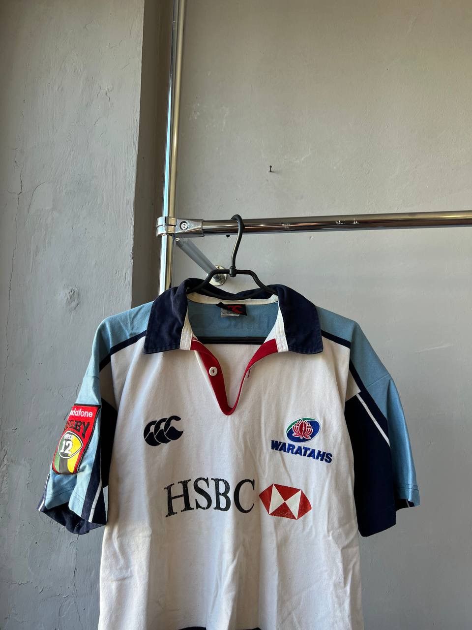 Canterbury of New Zealand 2003 WARATAHS AWAY RUGBY UNION NSW AWAY SHIRT JERSEY RARE M Size US M / EU 48-50 / 2 - 3 Thumbnail
