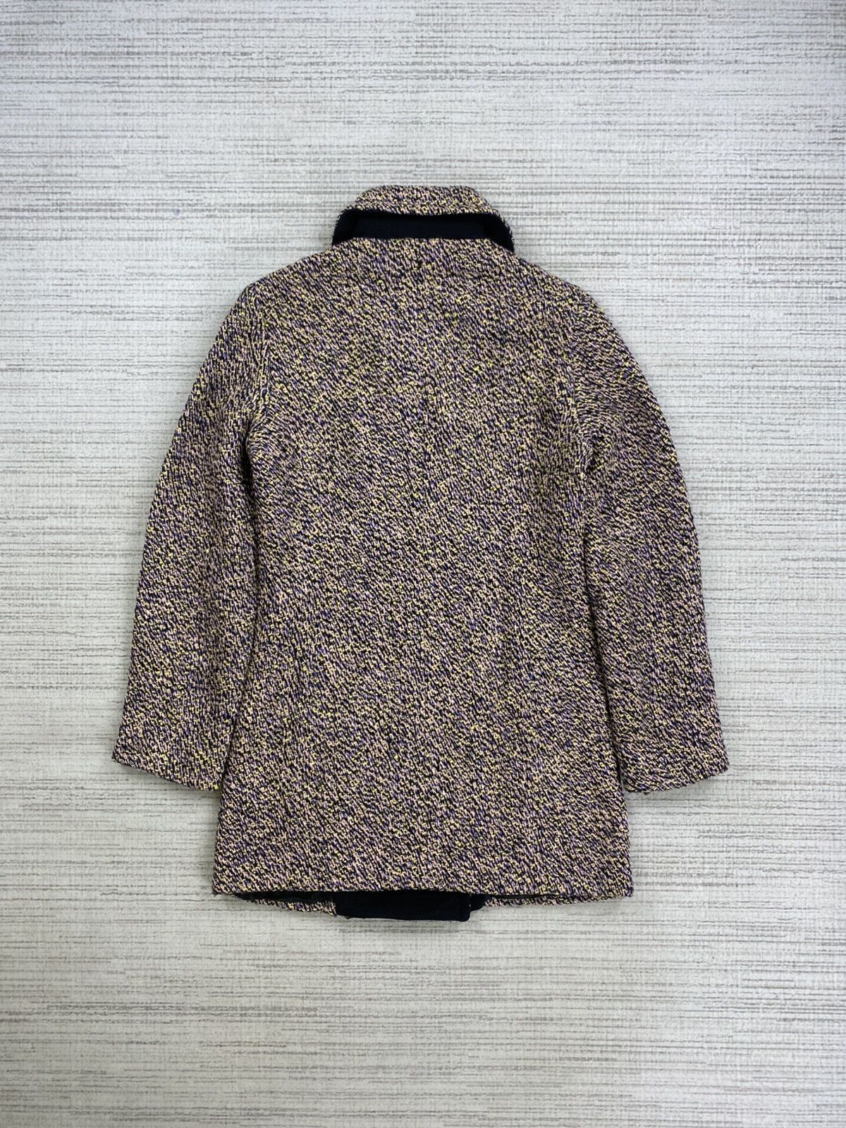 Versace 🔥RARE Vintage Gianni Versace Asymmetrical Knit Jacket Size US S / EU 44-46 / 1 - 2 Thumbnail