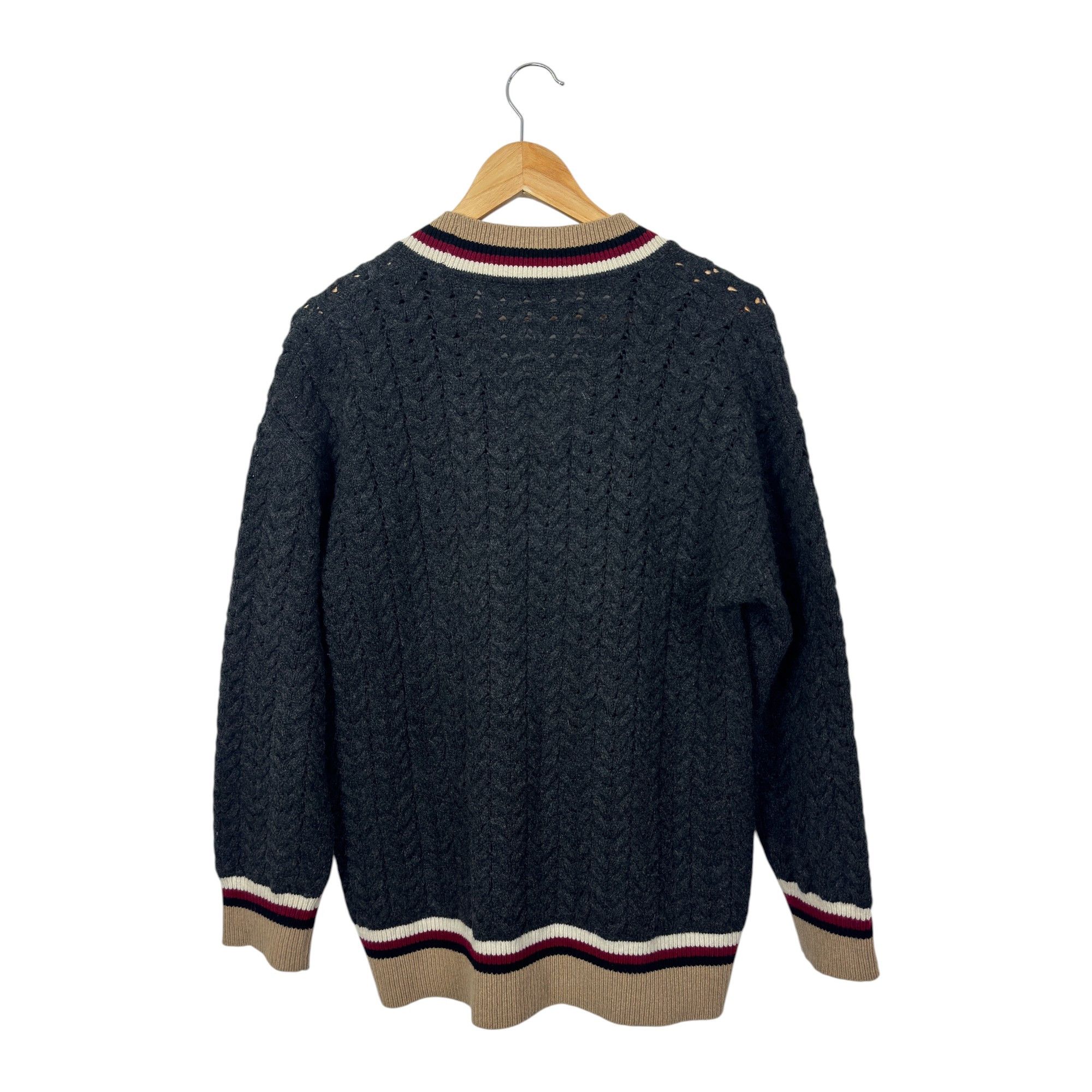 Sandro Tommy Double S Oversized Cardigan Size M / US 6-8 / IT 42-44 - 2 Thumbnail