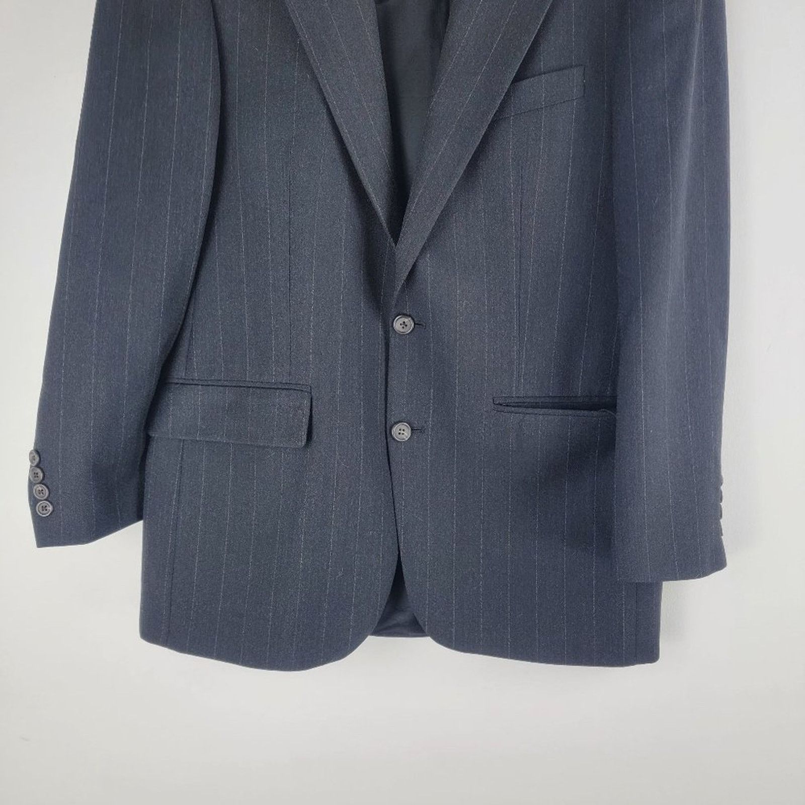 Vintage Ralph Ralph Lauren Virgin Wool Blazer Black Size 40R