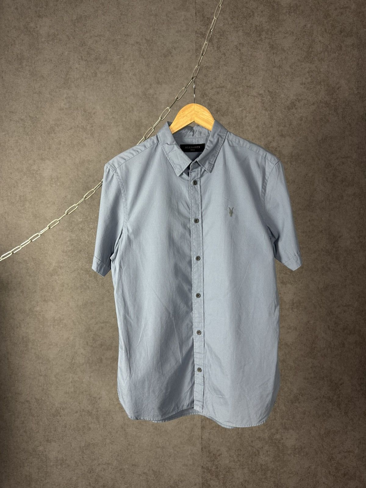 Allsaints Allsaints designer logo shirt Size US S / EU 44-46 / 1 - 1 Thumbnail
