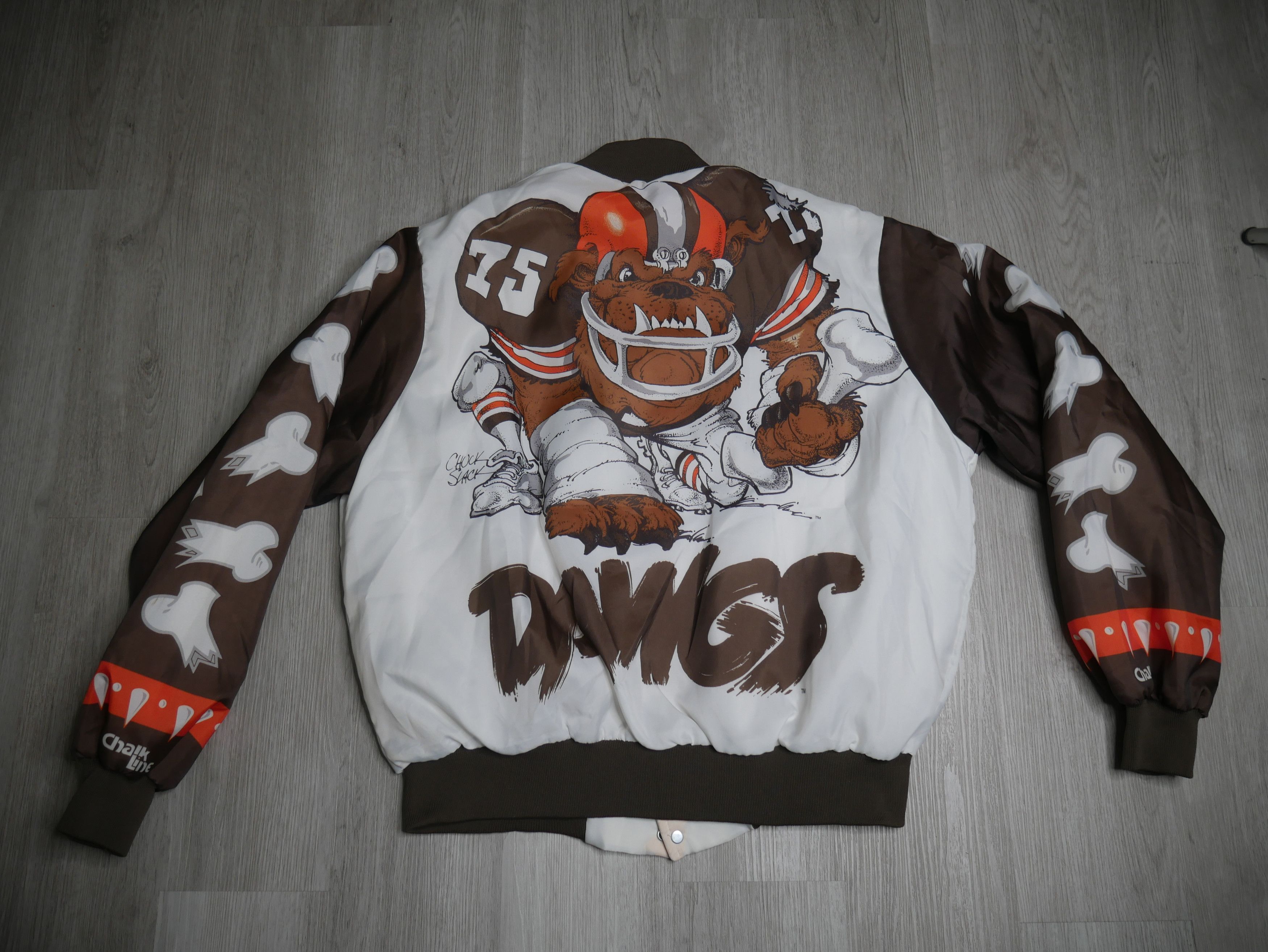 Chalk Line Cleveland Browns Chalkline Jacket Fanimation Size US XL / EU 56 / 4 - 4 Thumbnail