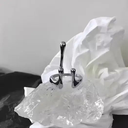 Jewelry Retro irregular ring Size ONE SIZE - 5 Thumbnail