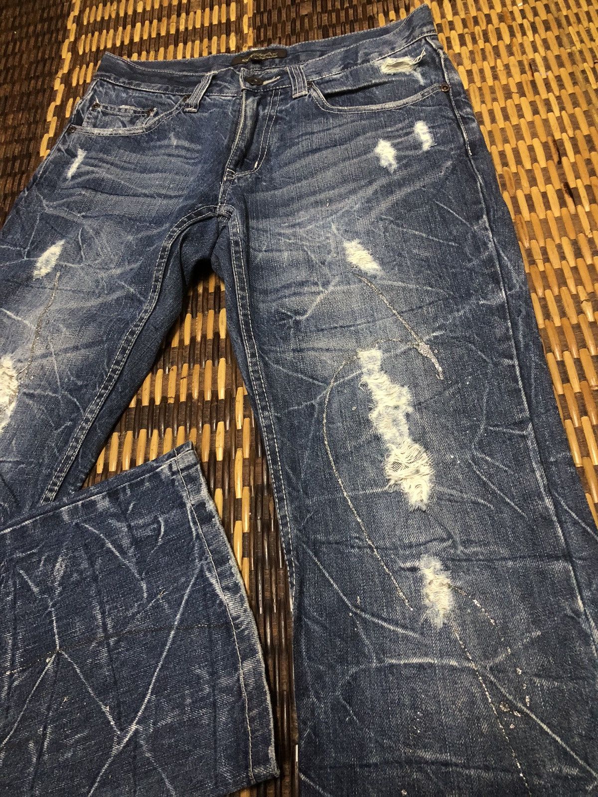Hysteric Glamour × Japanese Brand Japanese Brand International World Jeans Size US 30 / EU 46 - 14 Thumbnail