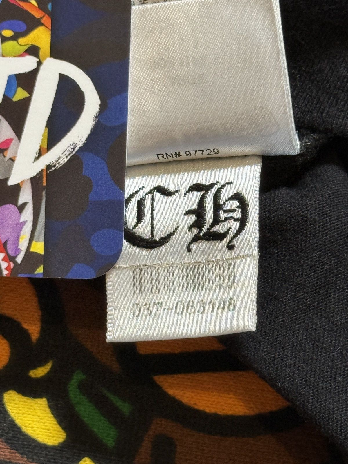 Chrome Hearts Chrome Hearts Black/Script Logo Long Sleeve Tee Size US XL / EU 56 / 4 - 12 Thumbnail