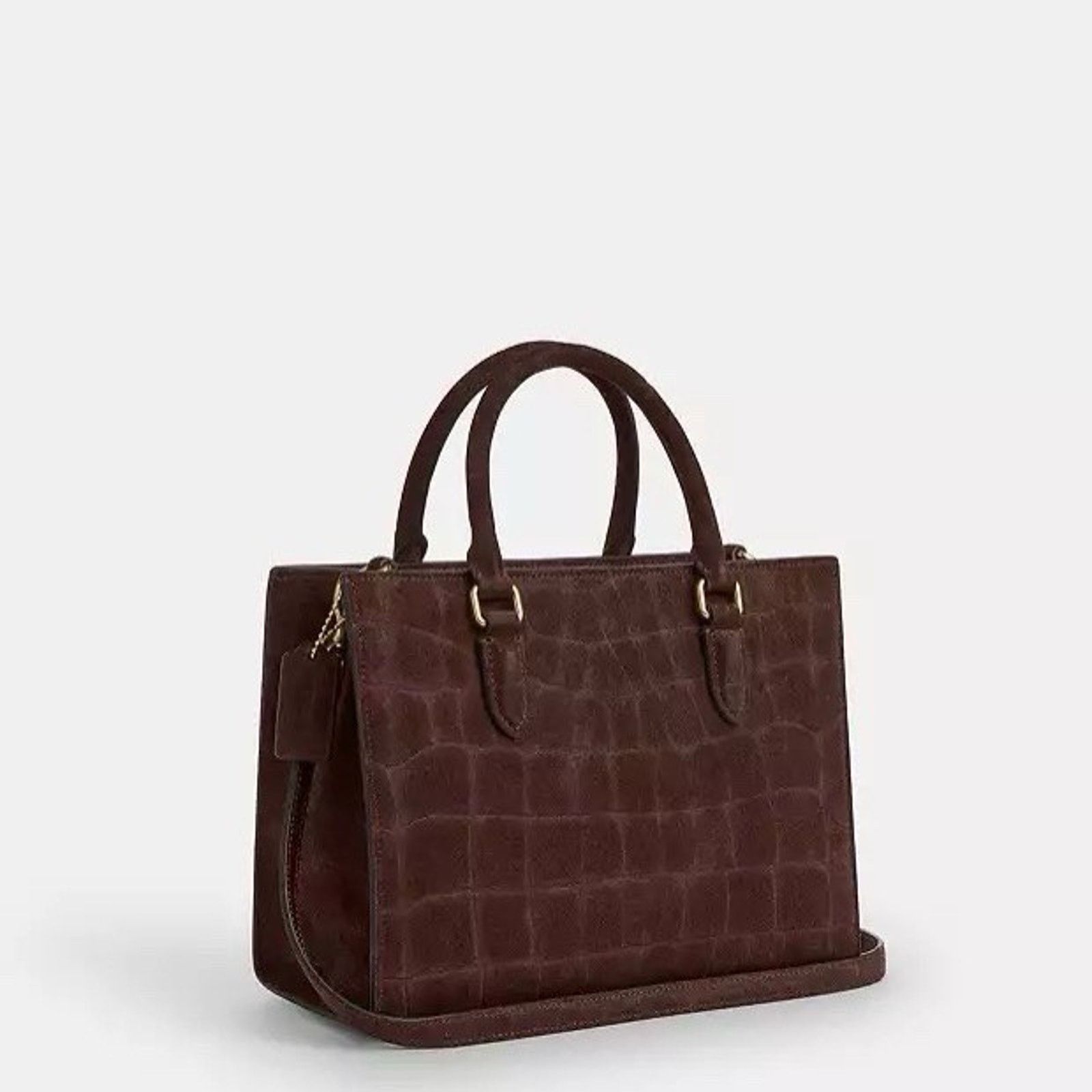 Coach NWT Coach Maggie Small Tote Bag CCC71 Gold/Maple Size ONE SIZE - 8 Thumbnail