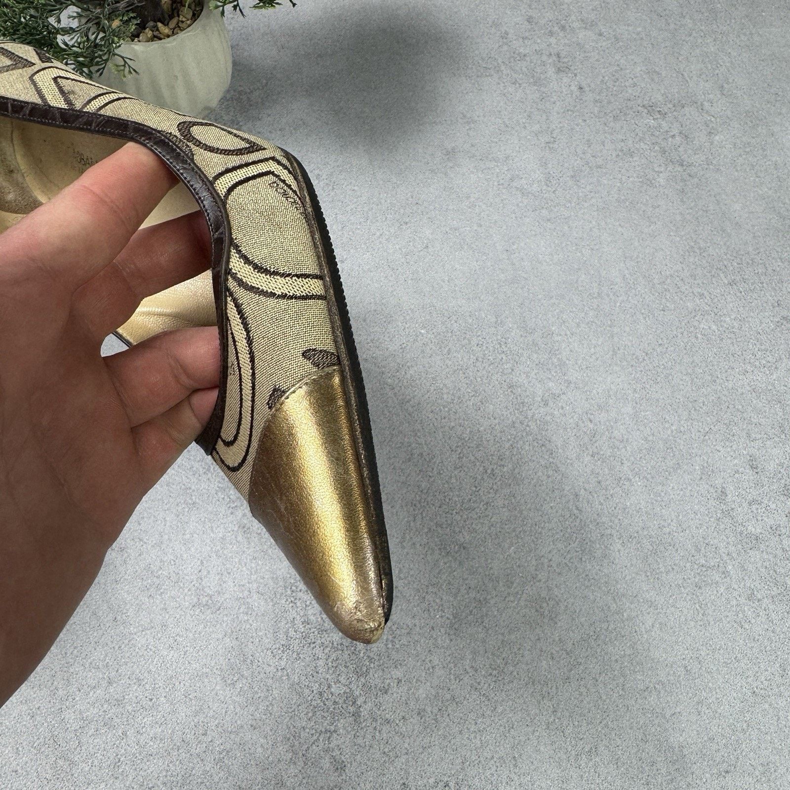 Dolce & Gabbana Dolce Gabbana Womrn Monogram Hells Pumps Size 38.5 US 8.5 Size US 8.5 / IT 38.5 - 20 Thumbnail