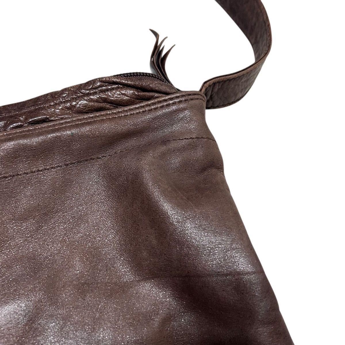 Porter 753 Porter Yoshida leather shoulder bag unisex brown Size ONE SIZE - 14 Thumbnail