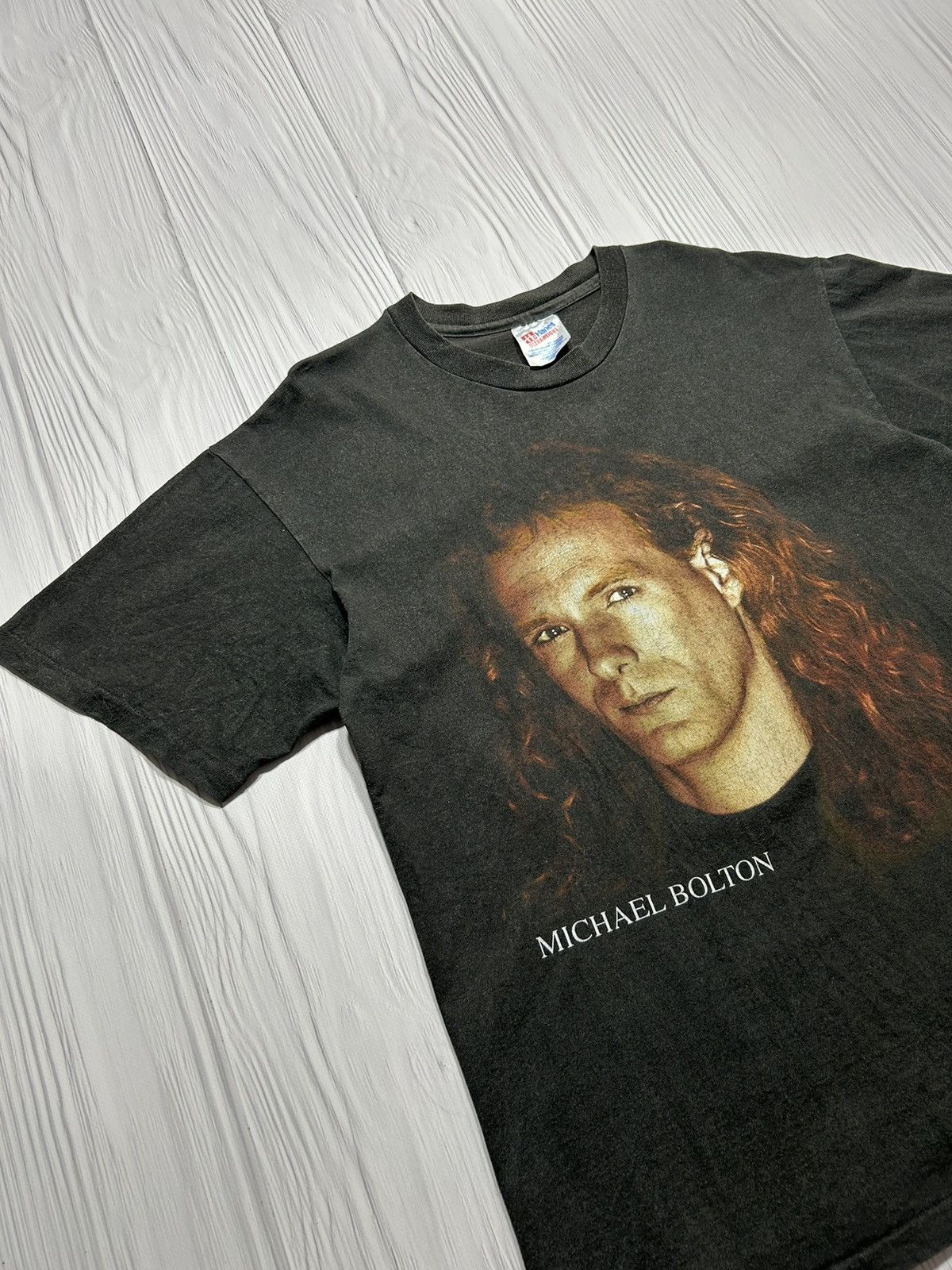 Band Tees Vintage 1993 Singer Michael Bolton Timeless Tour T-Shirt Size US L / EU 52-54 / 3 - 3 Thumbnail
