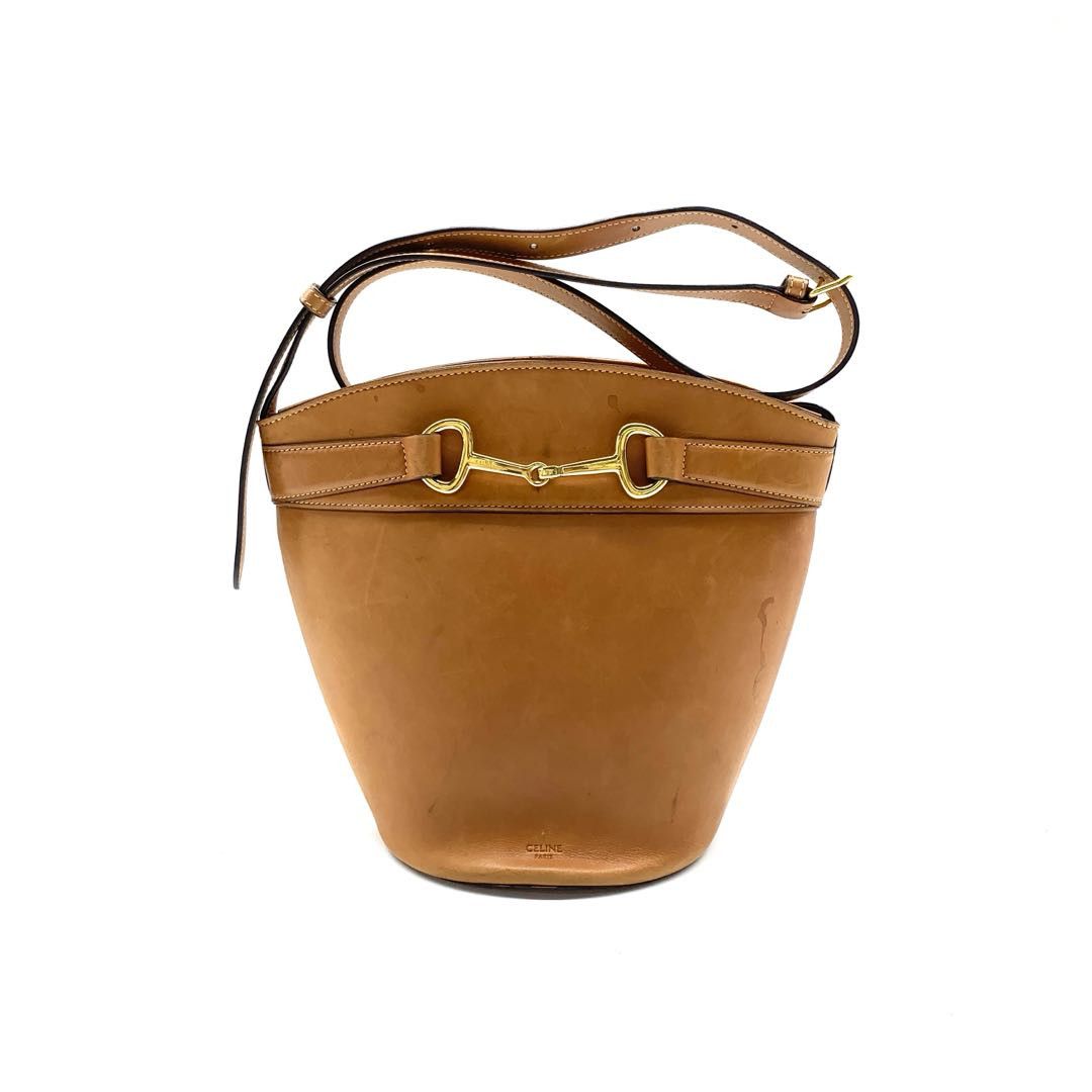 Celine Celine Celine Bucket Bag Calfskin Shoulder Bag Leather Shoulder Bag DUTY FREE for USA Size ONE SIZE - 1 Thumbnail