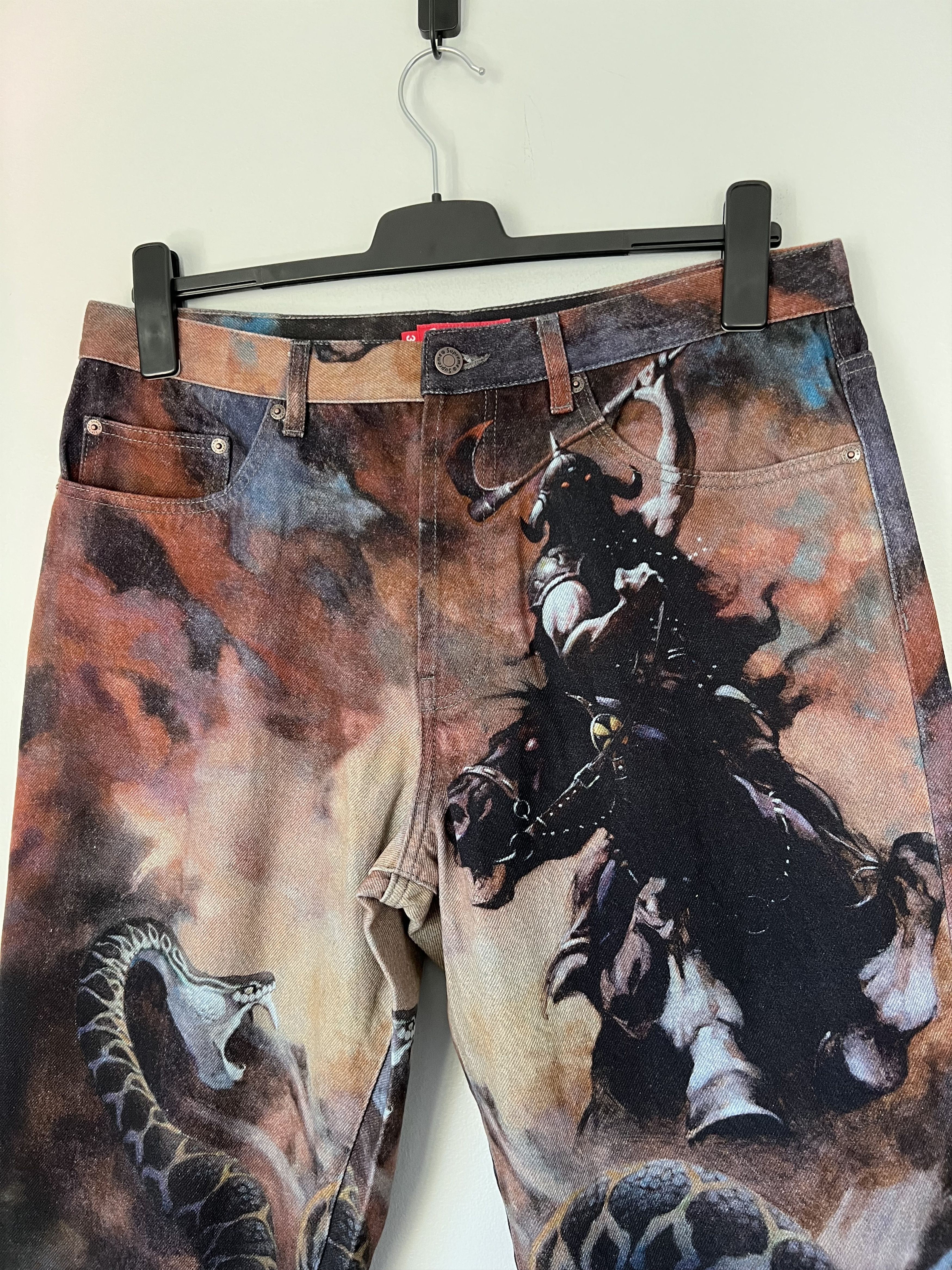 Supreme Frank Frazetta Loose Fit Jeans