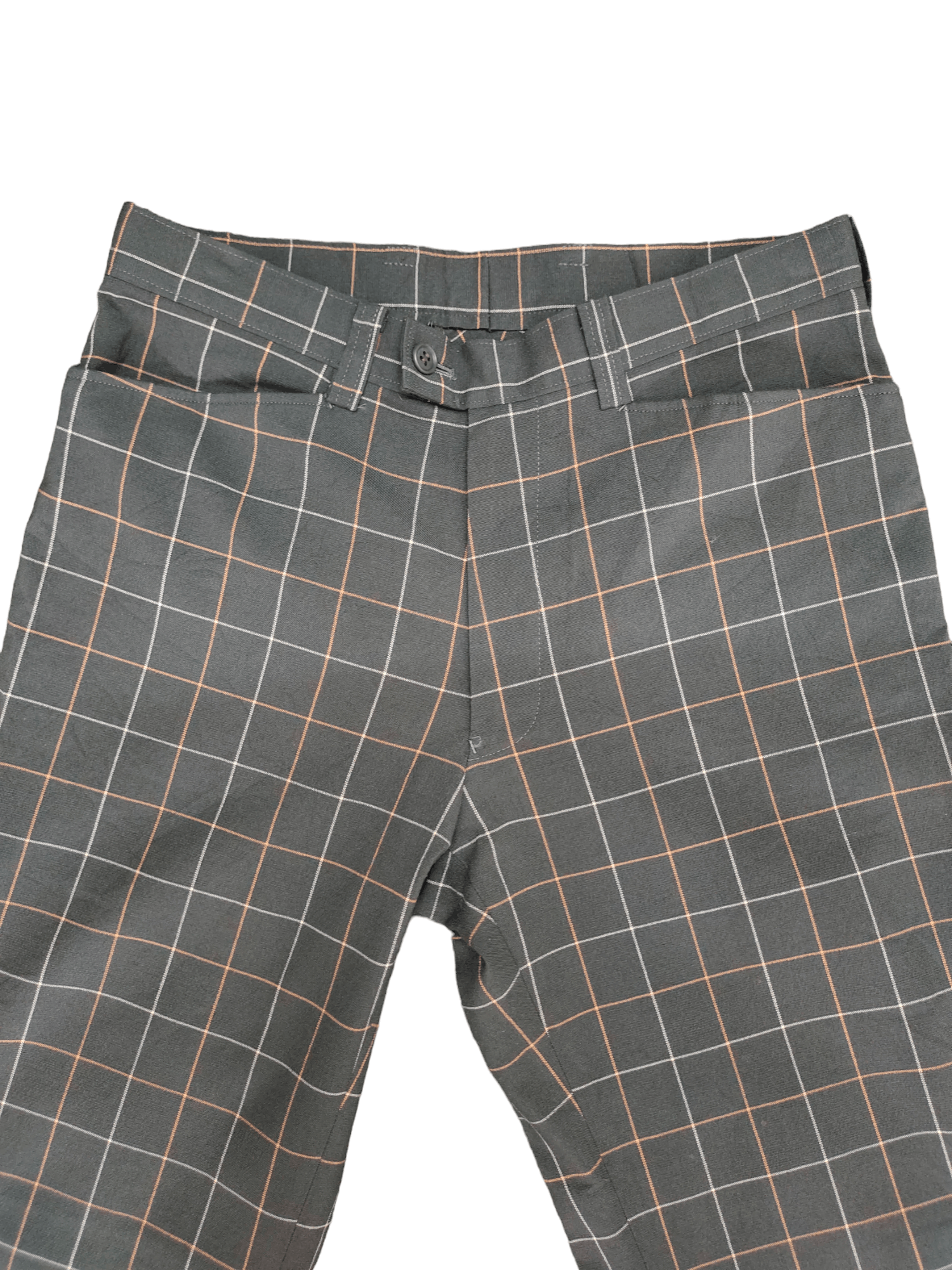 Tornado Mart Flare Pants Tornado Mart Checkered Plaid Boot Cut Streetwear Size US 29 - 4 Thumbnail