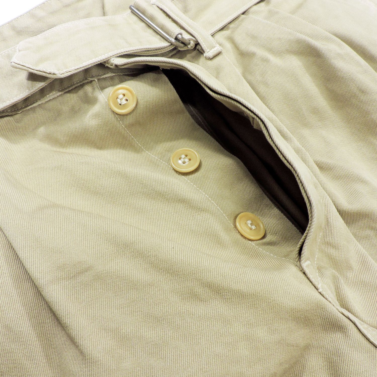 Comoli COMOLI BELTED CHINO LONG PANTS Size US 31 - 9 Thumbnail