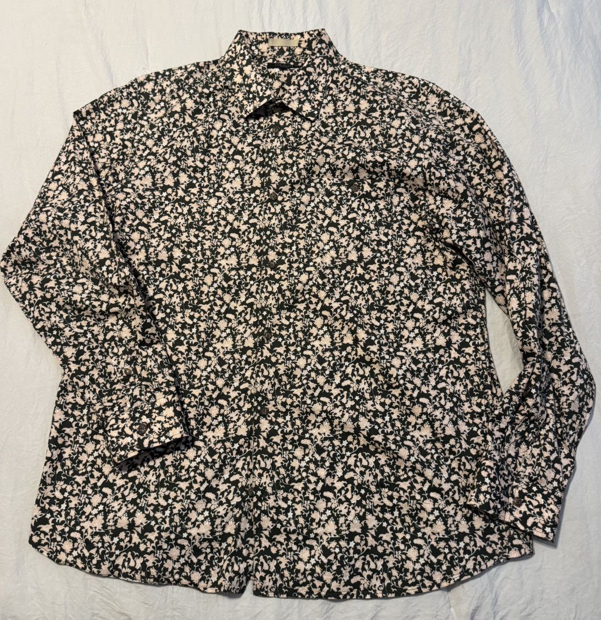 Ted Baker Ted Baker Floral Button Down XXL Size US XXL / EU 58 / 5 - 1 Thumbnail