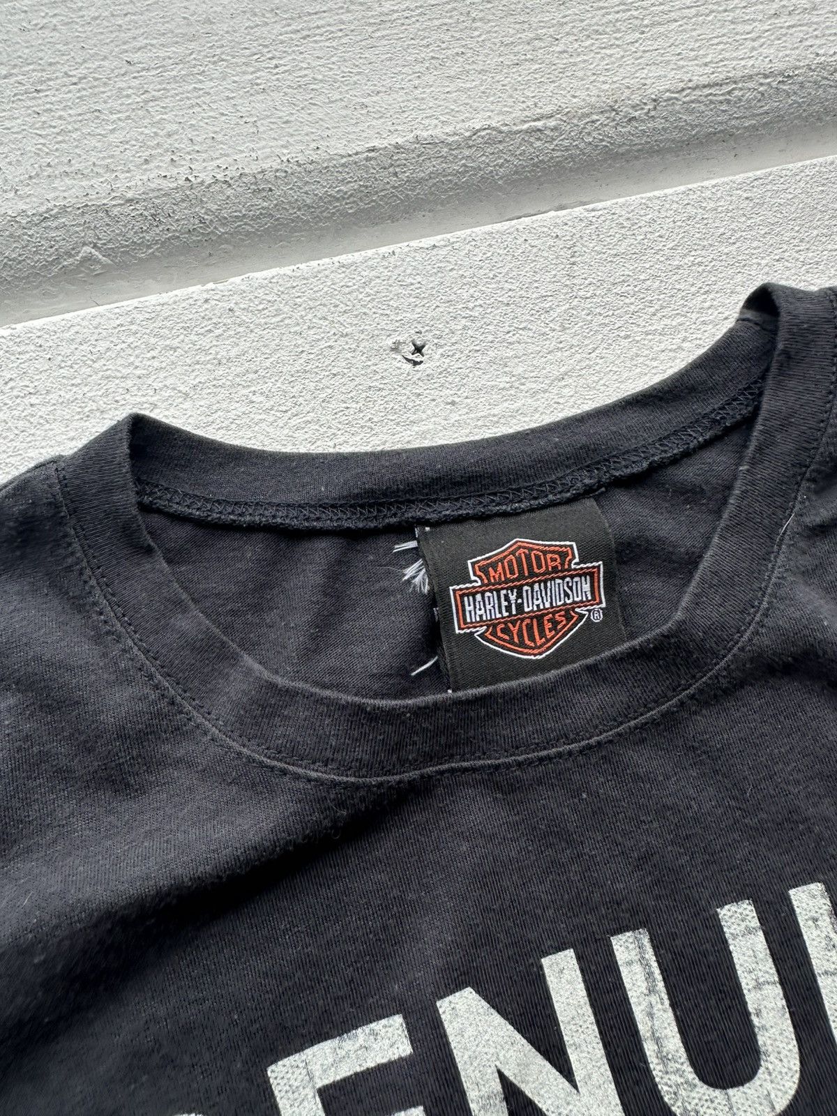 Harley Davidson × Vintage 🚨Vintage 90s Harley Davidson LOGO long sleeve avant garde Size M / US 6-8 / IT 42-44 - 5 Thumbnail