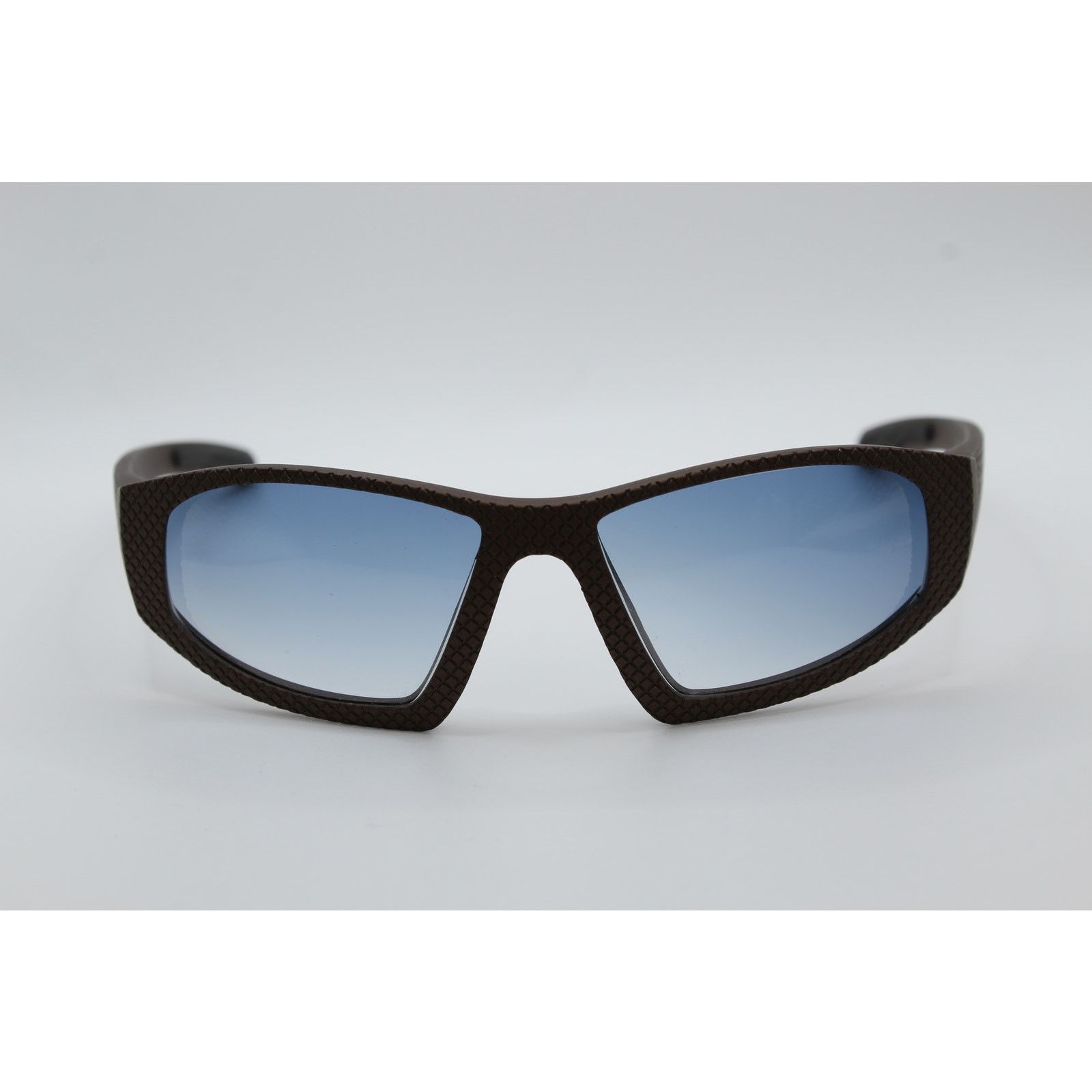 Porsche Design Porsche Design P3005E Textured Brown Blue Lens Sunglasses Size ONE SIZE - 2 Thumbnail