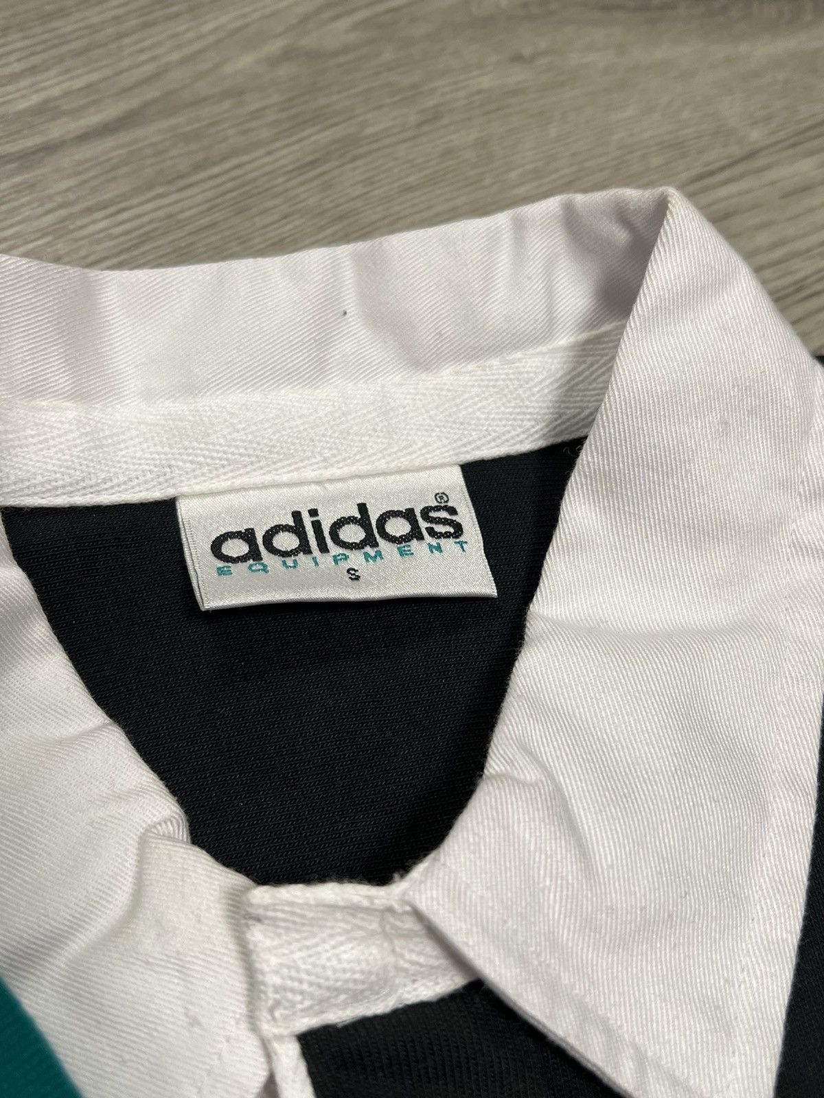Vintage Adidas equipment vintage men’s long sleeve polo Size US S / EU 44-46 / 1 - 4 Thumbnail