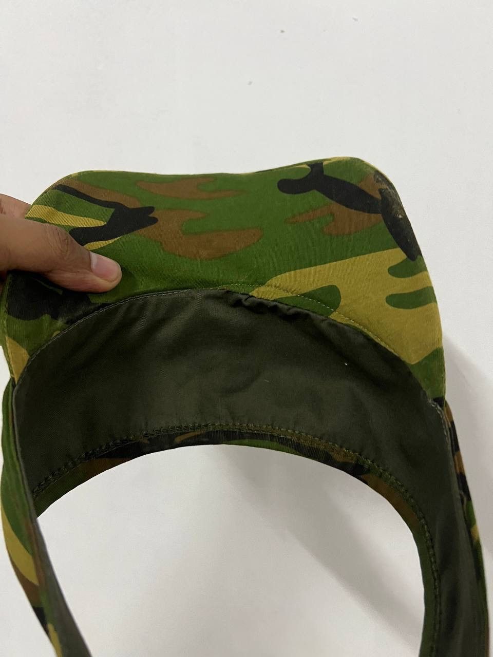Hat Club Camouflage Military Woodland Visor Hat Size ONE SIZE - 8 Thumbnail