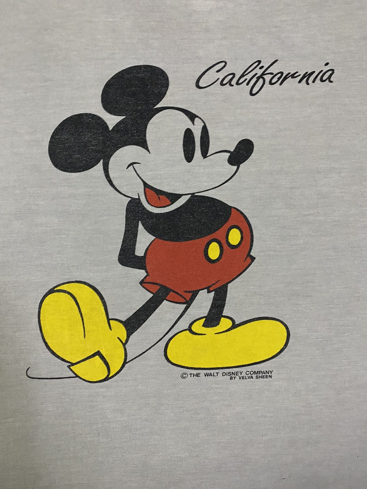 Mickey Mouse Vintage 80s Mickey Mouse T-Shirt Size US L / EU 52-54 / 3 - 6 Thumbnail