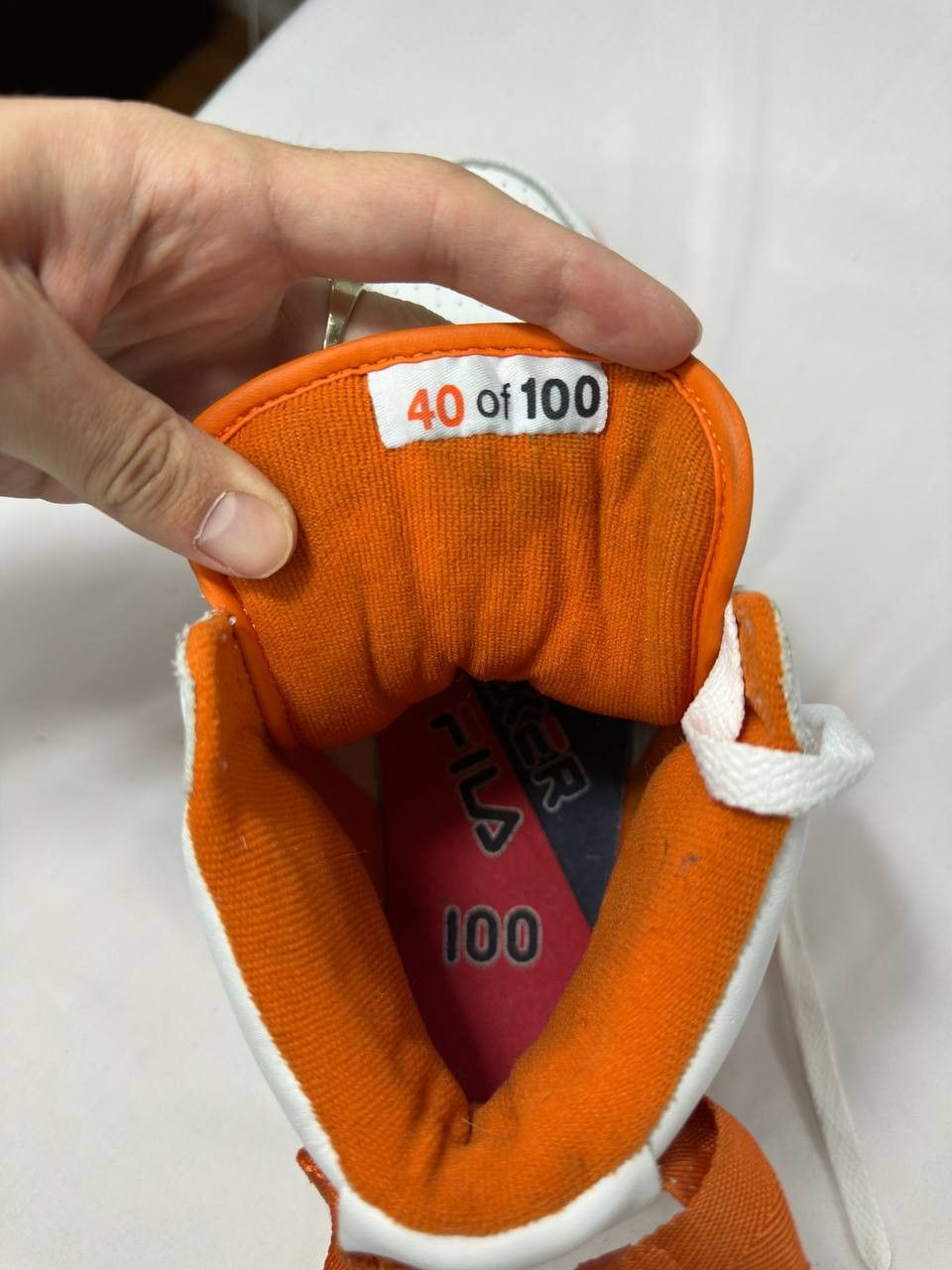 Fila FILA Packer Shoes FX-100 4-Point Play #40/100 Larry Johnson Size US 9 / EU 42 - 10 Thumbnail