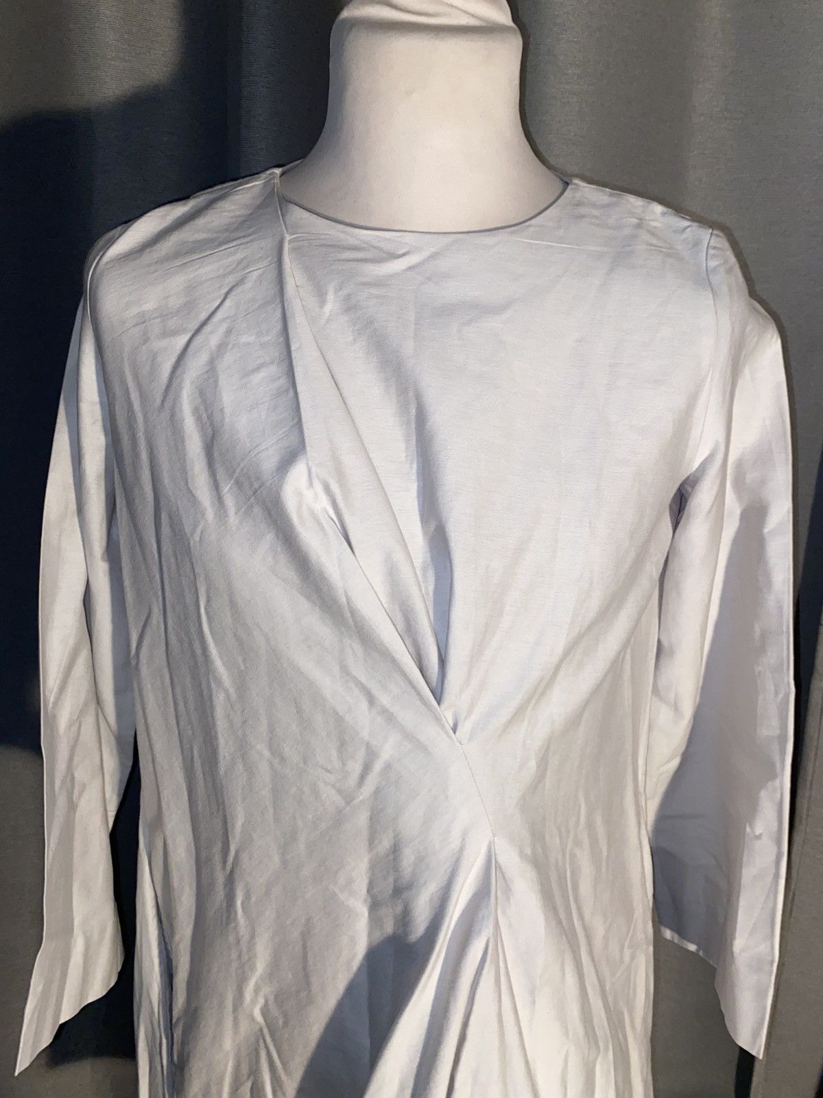 Cos COS - Knee Length Dress - White - Size 36 EU Size XS / US 0-2 / IT 36-38 - 2 Thumbnail