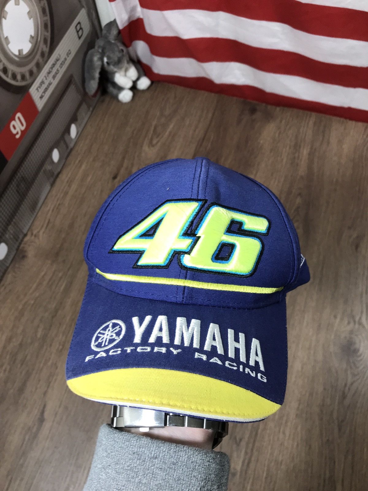 Vintage × Yamaha Yamaha 46 Racing Vintage Y2K Cap Size ONE SIZE - 1 Thumbnail