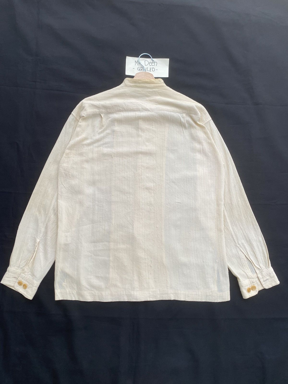Issey Miyake Rare Vintage 90s Issey Miyake Men Longsleeve Buttons Shirt Size US M / EU 48-50 / 2 - 18 Thumbnail