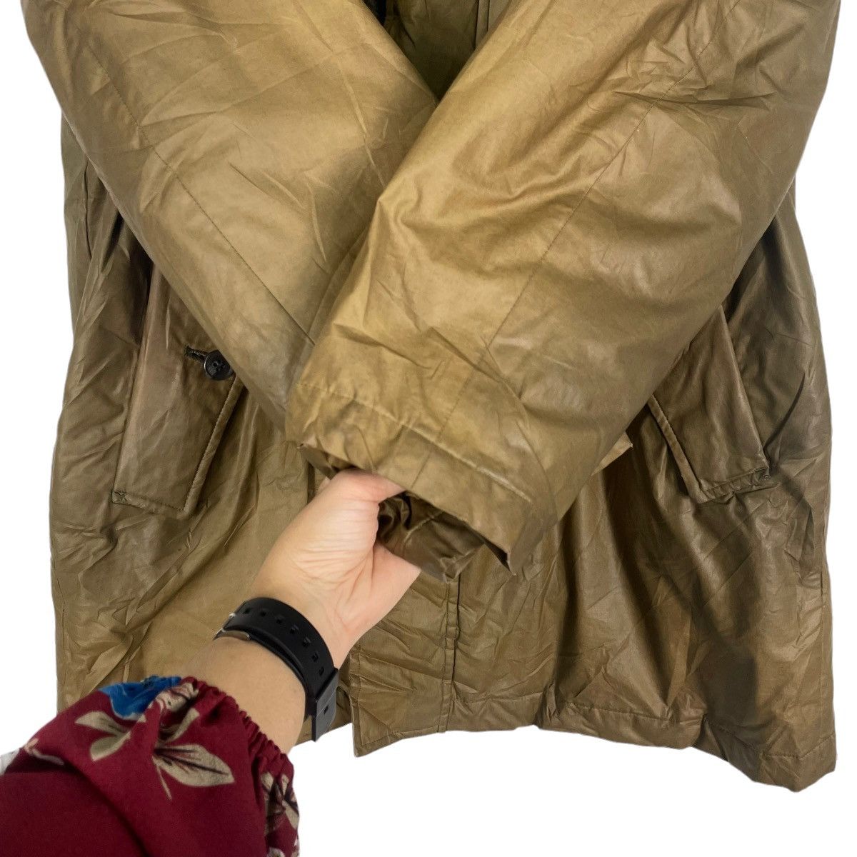 Ryuichiro Shimazaki 💥RYUICHIRO SHIMAZAKI WAXED BAGGY JACKET Size US M / EU 48-50 / 2 - 12 Thumbnail