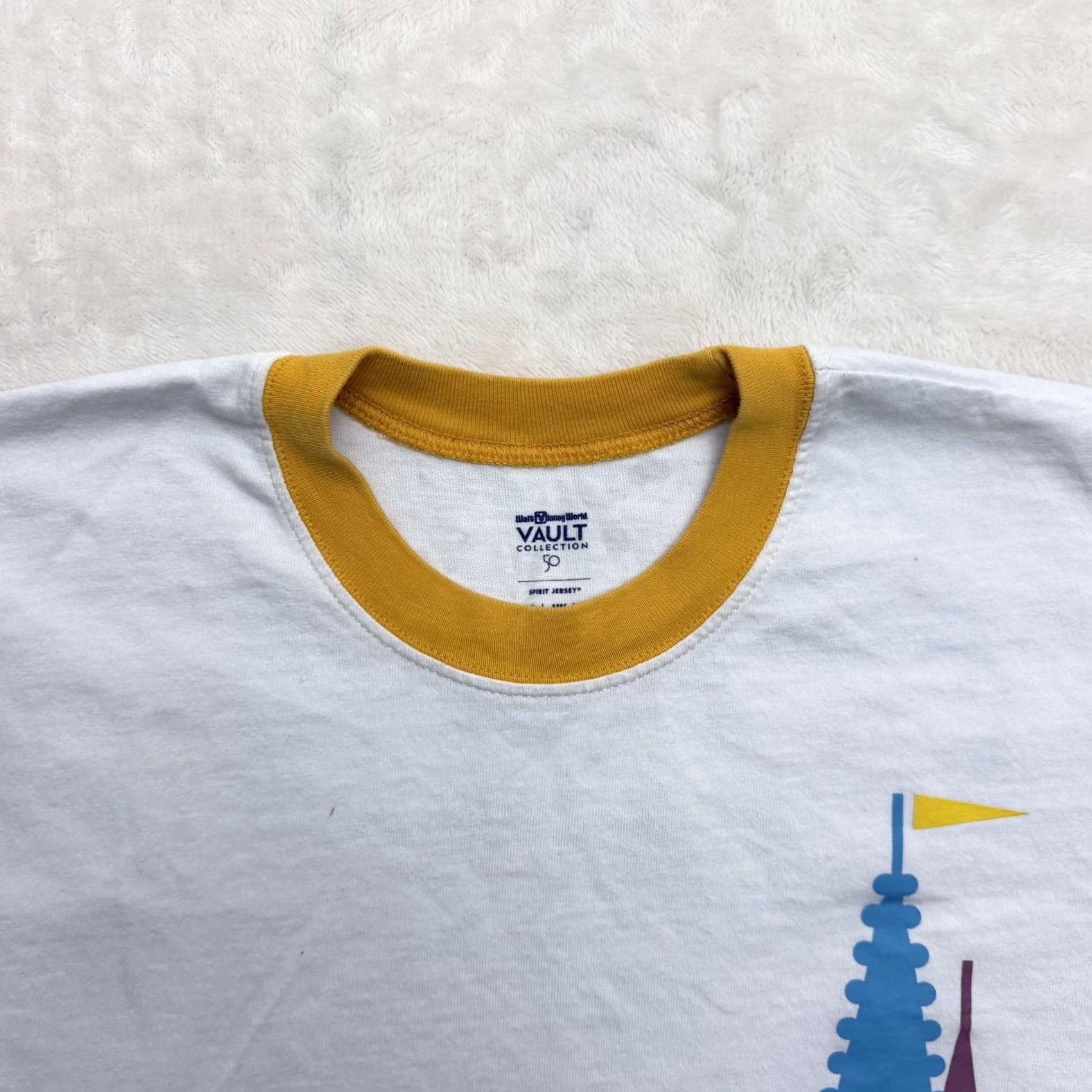 Disney VINTAGE Walt Disney World Vault Spirit Jersey Shirt Unisex Adults XXL Blue Castle Magic Size XXL / US 16-18 / IT 52-54 - 2 Thumbnail