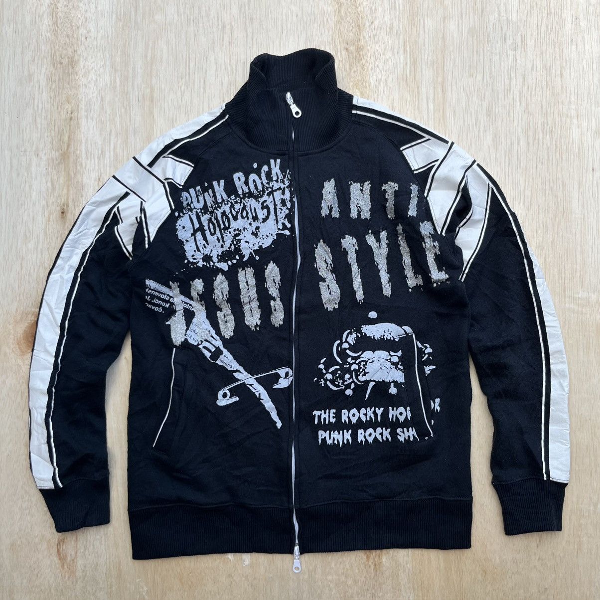 Hysteric Glamour CENTER CLEASE JAPANESE BRAND Y2K ANTI JESUS STYLE TRACKSWEAT Size US S / EU 44-46 / 1 - 1 Thumbnail