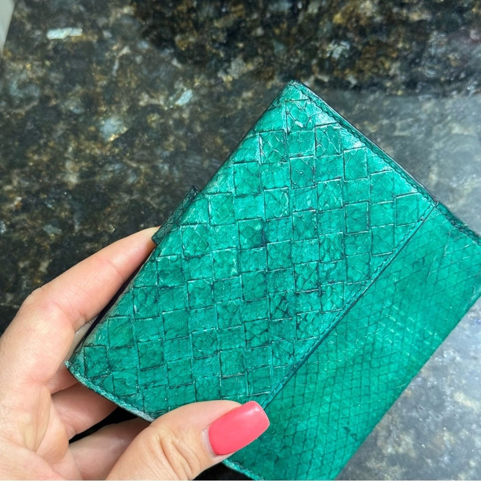 Bottega Veneta BOTTEGA VENETA Wallet, Green, Square Size ONE SIZE - 14 Thumbnail