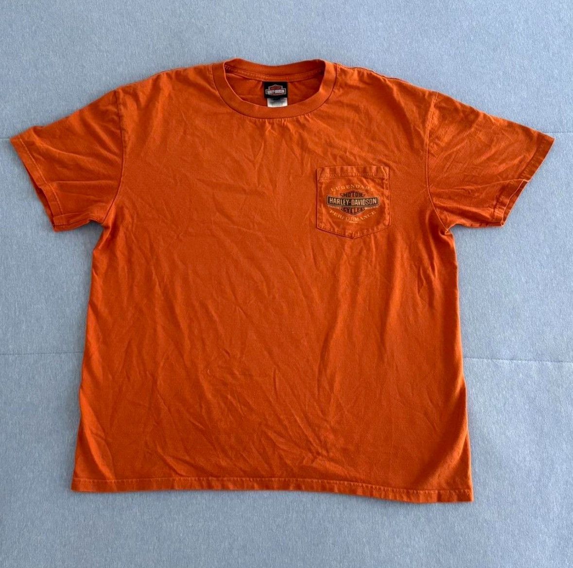 Harley Davidson × Vintage Vintage Harley Davidson Buffalo New York T-Shirt Size US XL / EU 56 / 4 - 2 Thumbnail