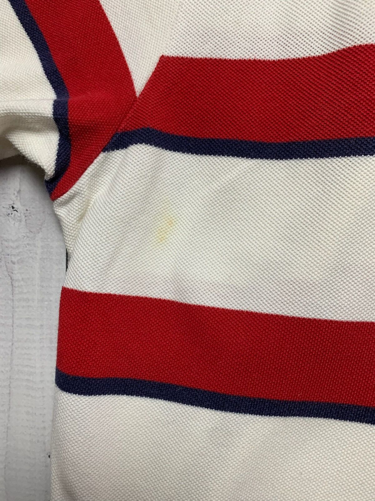 Polo Ralph Lauren × Vintage Vintage polo Ralph Lauren striped polo size L Size US L / EU 52-54 / 3 - 5 Thumbnail
