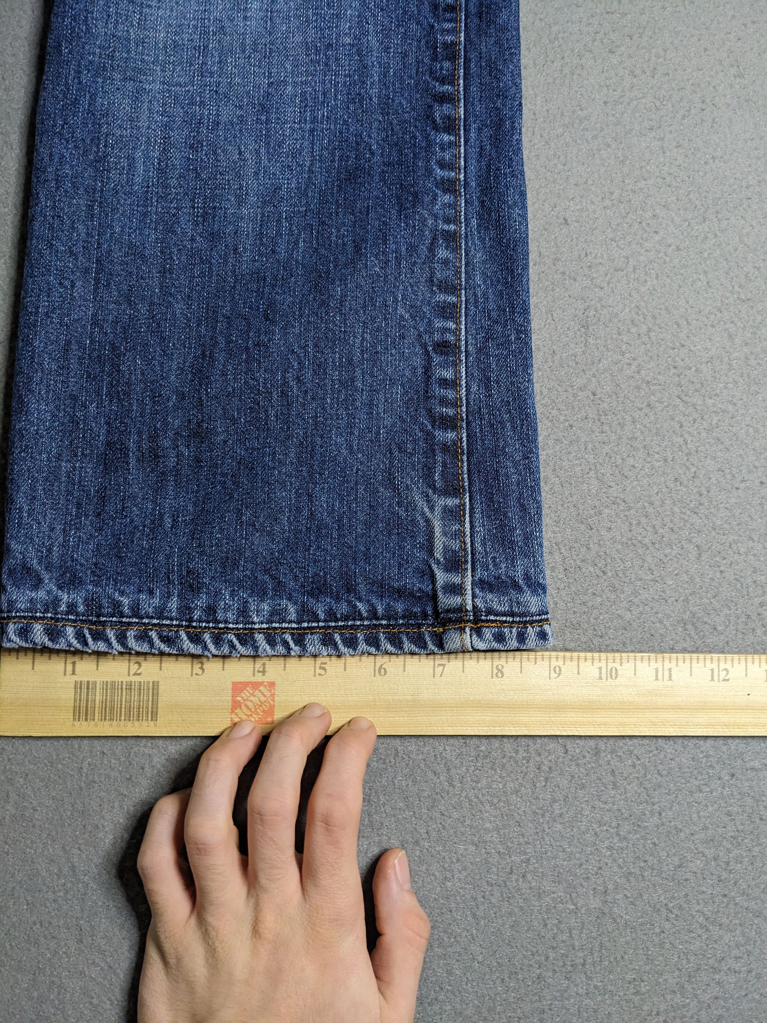 Gap VINTAGE Gap 1969 Jeans 30x28 Straight Wide Denim Size US 30 / EU 46 - 17 Thumbnail