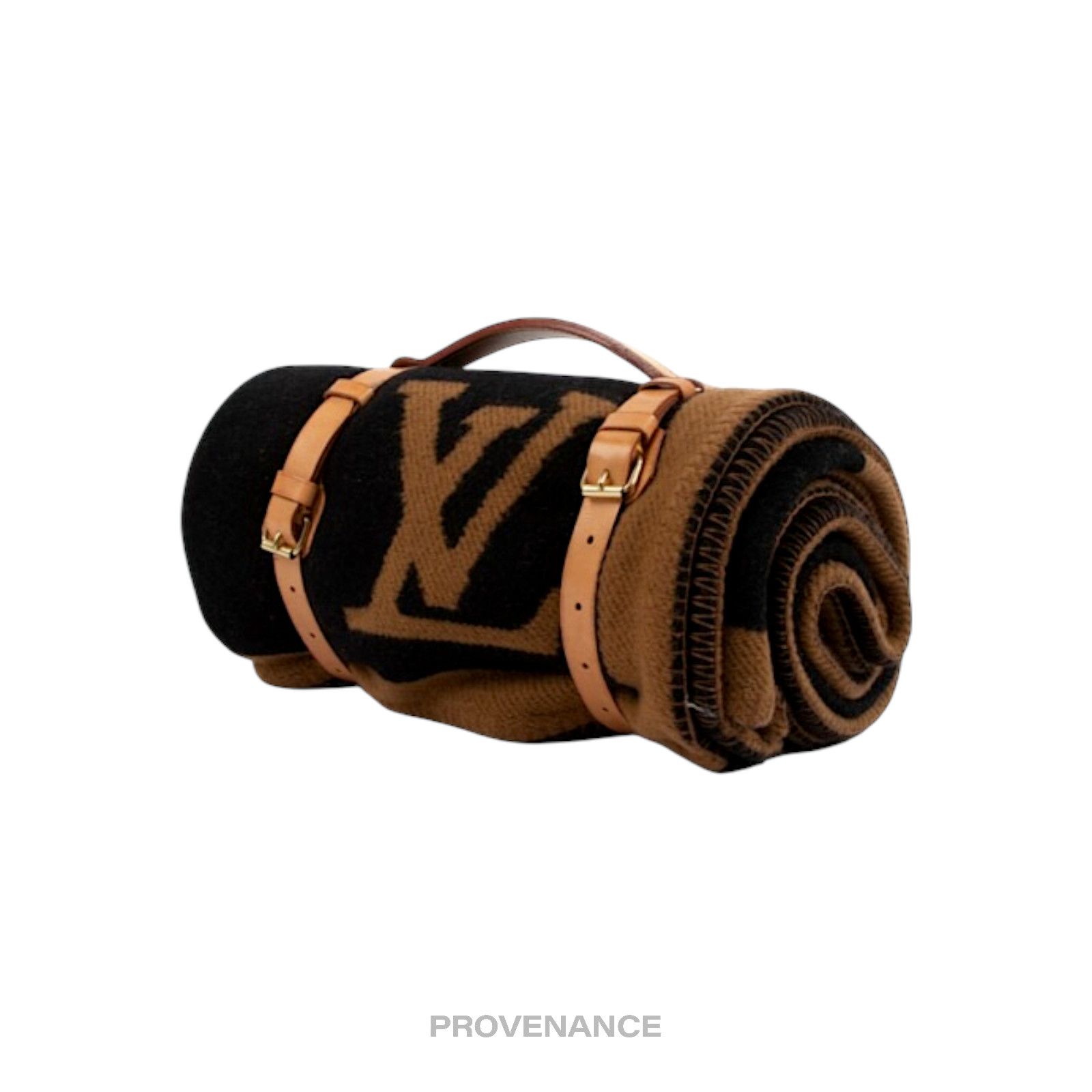 Louis Vuitton 🔴 Louis Vuitton Initials Karakoram Blanket - Wool Cashmere Size ONE SIZE - 1 Thumbnail