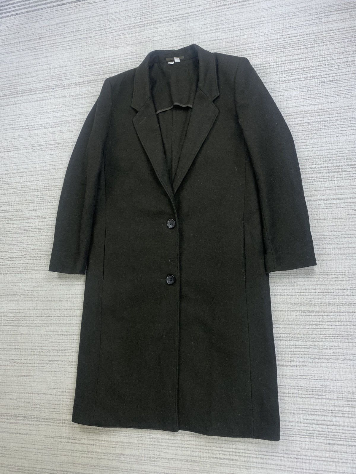 Undercover × Uniqlo Vintage Uniqlo X Undercover Wool Trench Coat Jacket Size US S / EU 44-46 / 1 - 3 Thumbnail