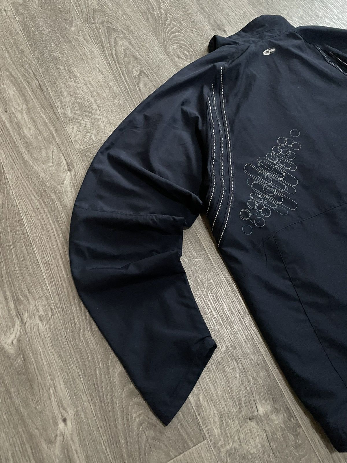 Adidas Vintage 00s Adidas Reflective 3 Stripes Nylon Track Jacket Size US L / EU 52-54 / 3 - 20 Thumbnail