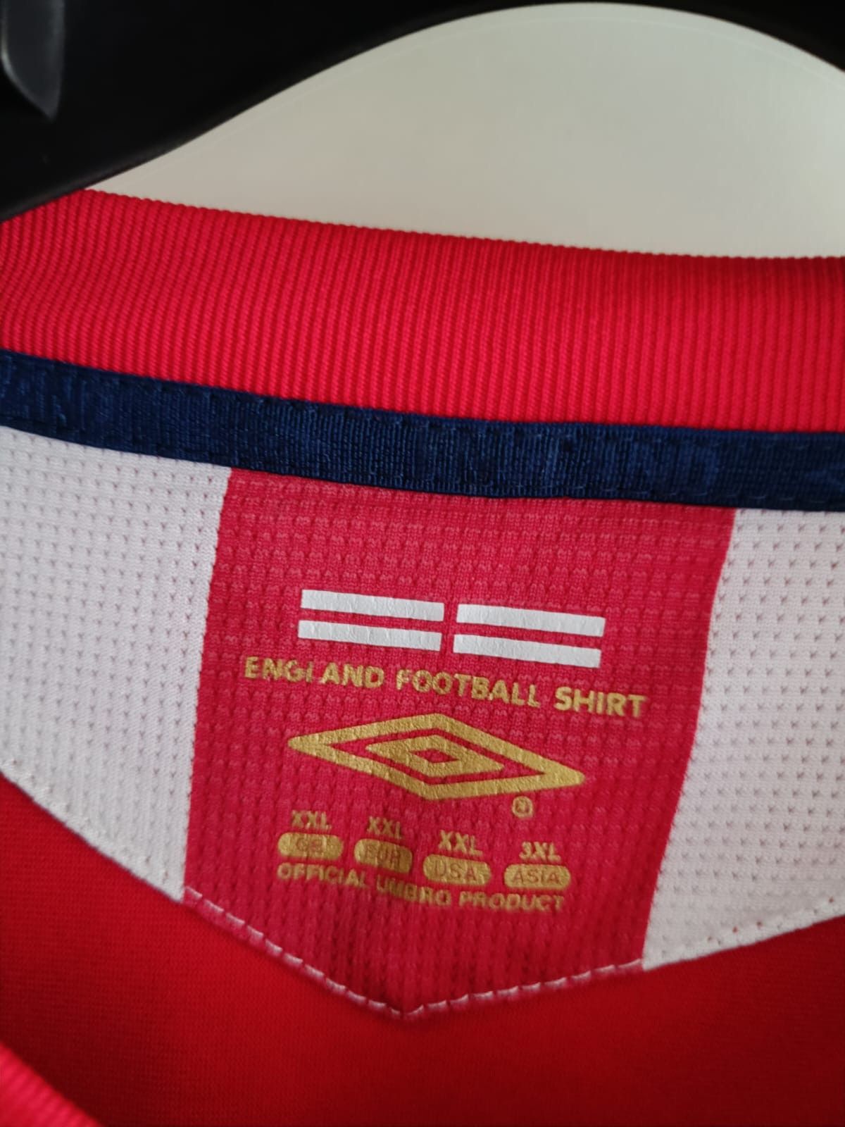 Umbro Vintage Umbro England National Team T-shirt Size US XXL / EU 58 / 5 - 9 Thumbnail