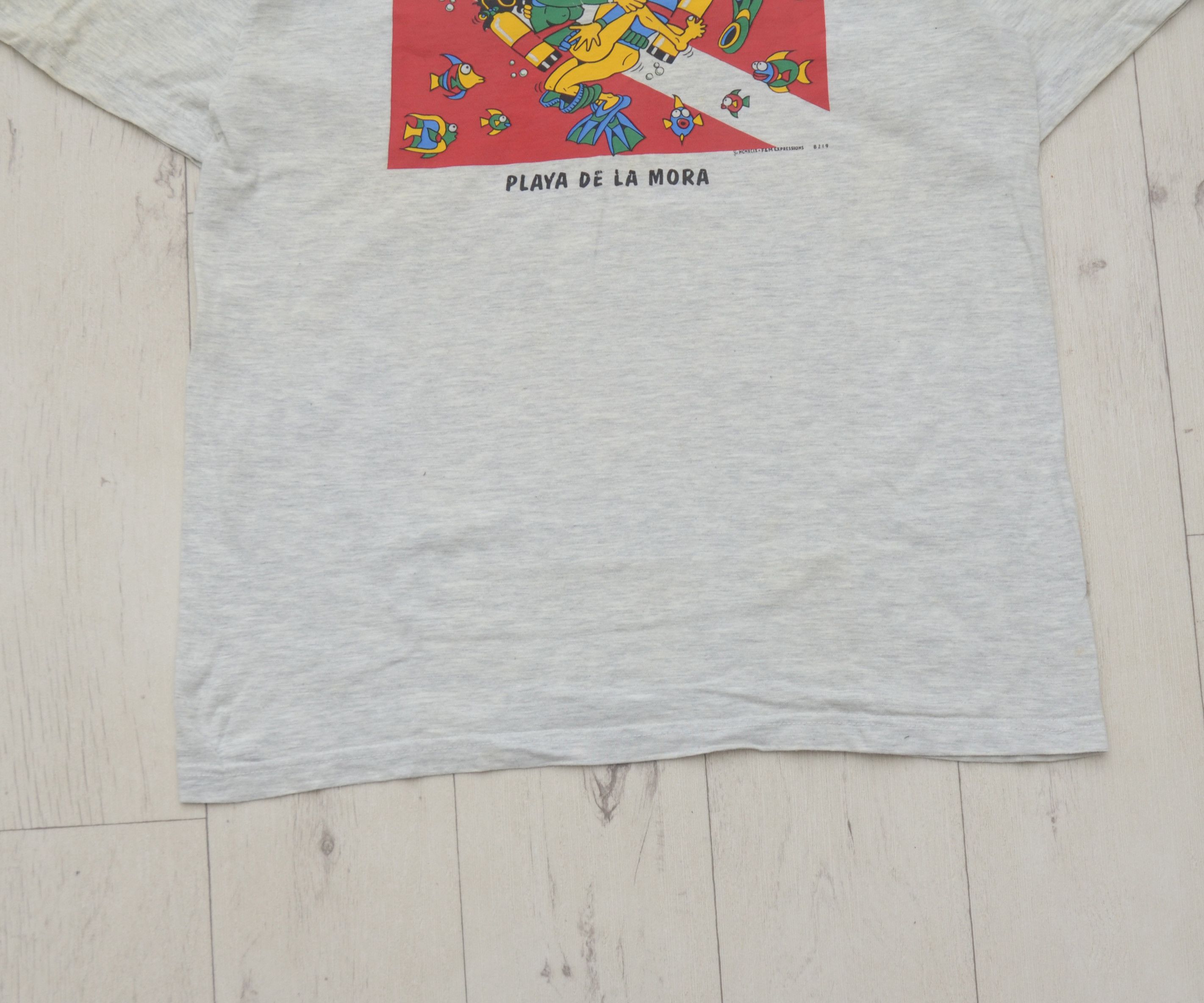 Vintage 1990s 80's Sex on the Beach Hot Sex Art Tee Shirt Humor Joke Size US M / EU 48-50 / 2 - 3 Thumbnail