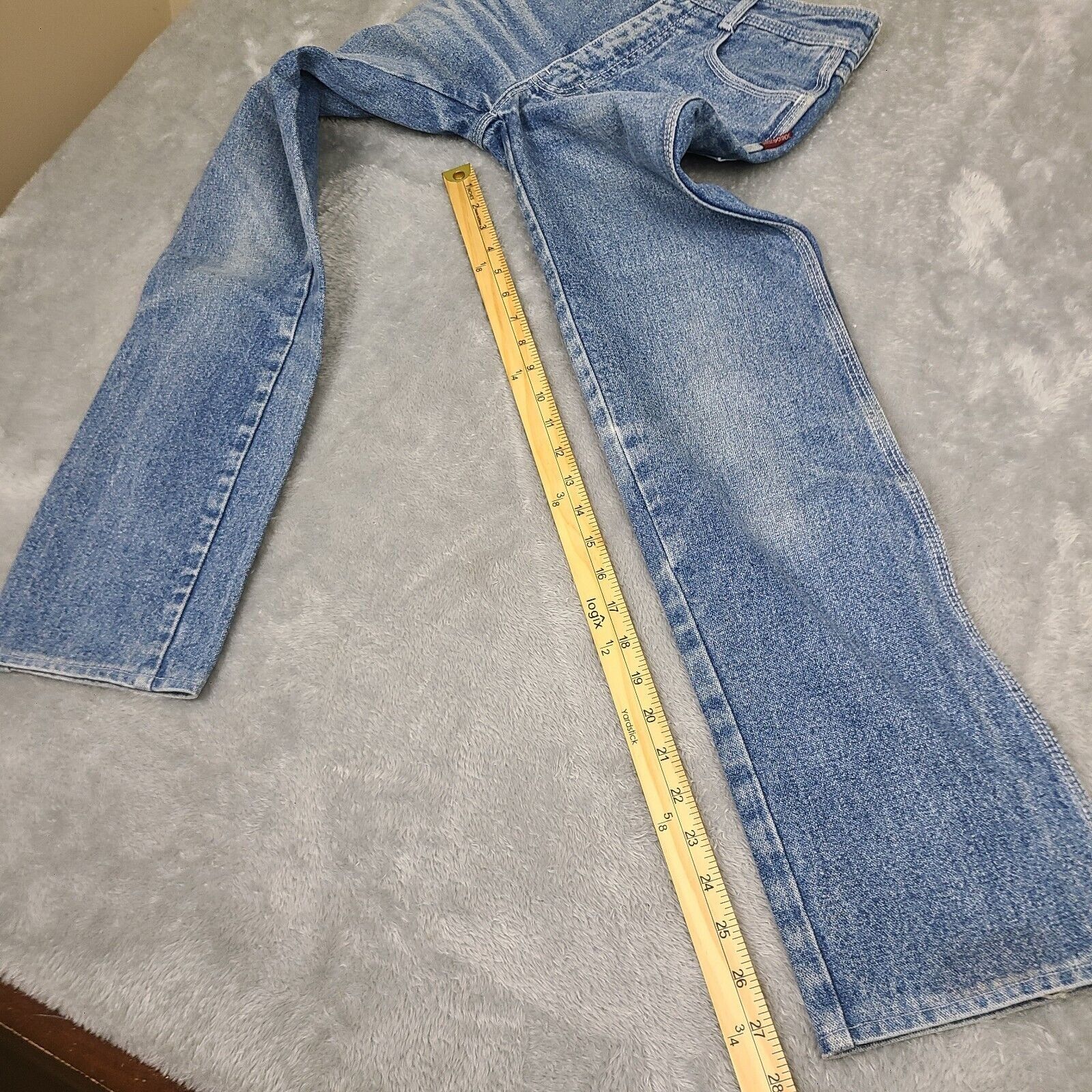 Jordache Vintage 70s 80s Jordache Medium Wash Jeans 26 Women's RN 529 Size 26" / US 2 / IT 38 - 8 Thumbnail