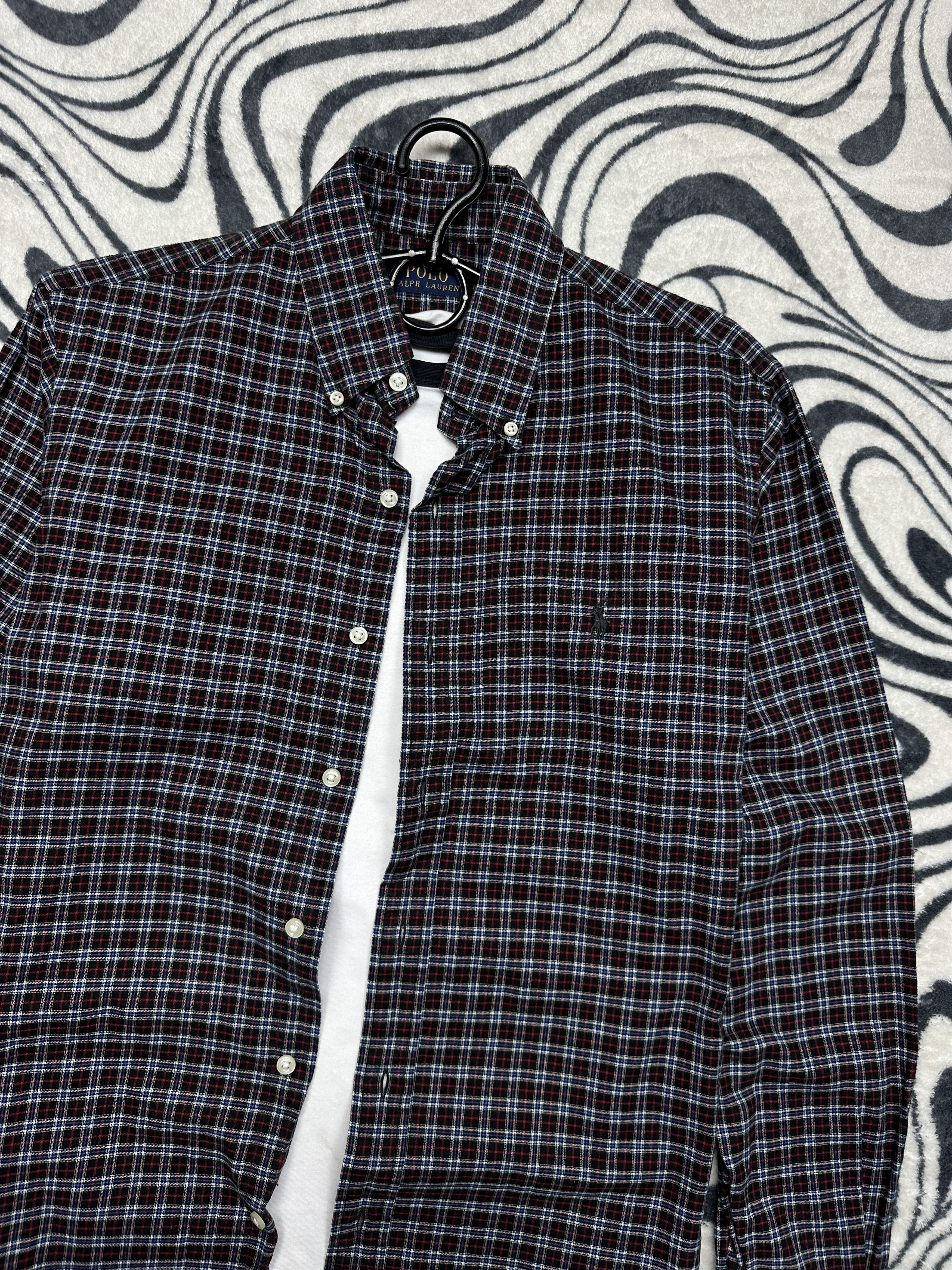 Polo Ralph Lauren Polo Ralph Lauren Vintage Mens Flannel Plaid Shirt Size US M / EU 48-50 / 2 - 2 Thumbnail