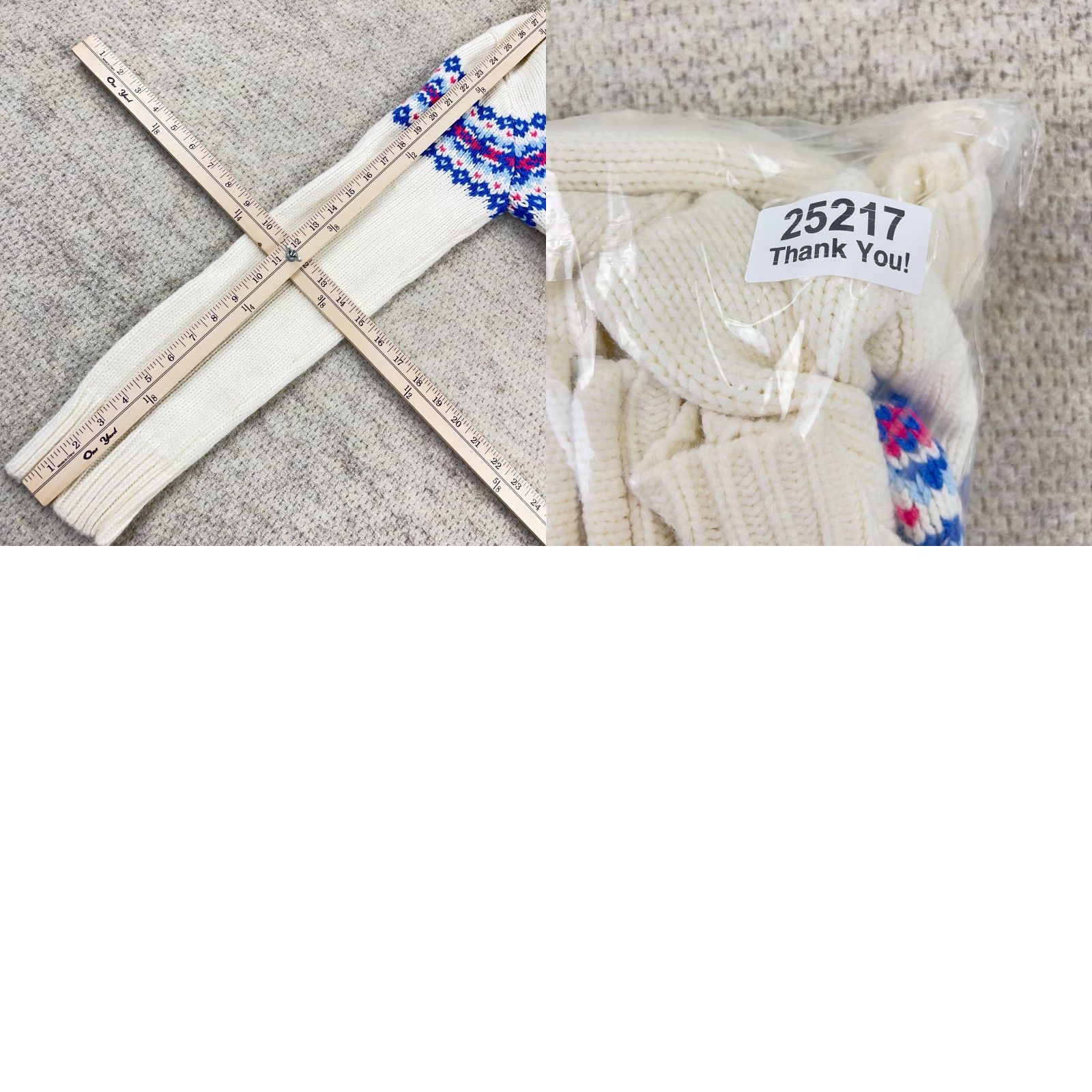 Aeropostale VINTAGE Aeropostale Sweater Cardigan Women Large White Blue Fall Winter Casual Long Sleeve Knit Size L / US 10 / IT 46 - 8 Thumbnail