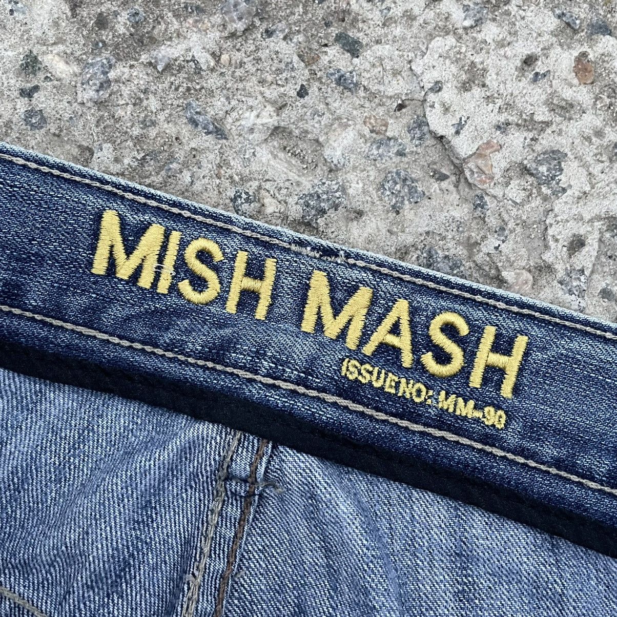 CCP (Crazy Character Print) Vintage Crazy Fit Jeans Mish Mash Double Knee Y2K 00s Size US 32 / EU 48 - 9 Thumbnail