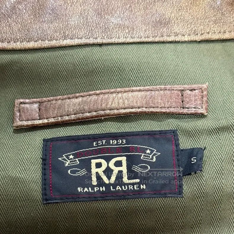 RRL Ralph Lauren RRL Ralph Lauren Sunset Yellow Sluice Officer Leather Robe Size US S / EU 44-46 / 1 - 6 Thumbnail