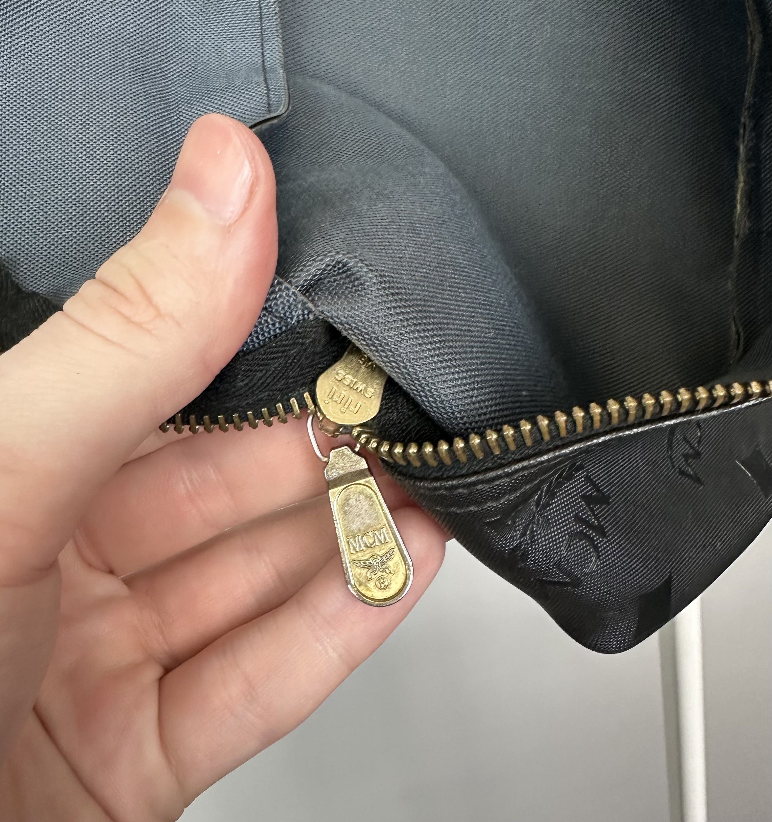MCM Mcm waist bag multilogo black logo belt Size ONE SIZE - 5 Thumbnail