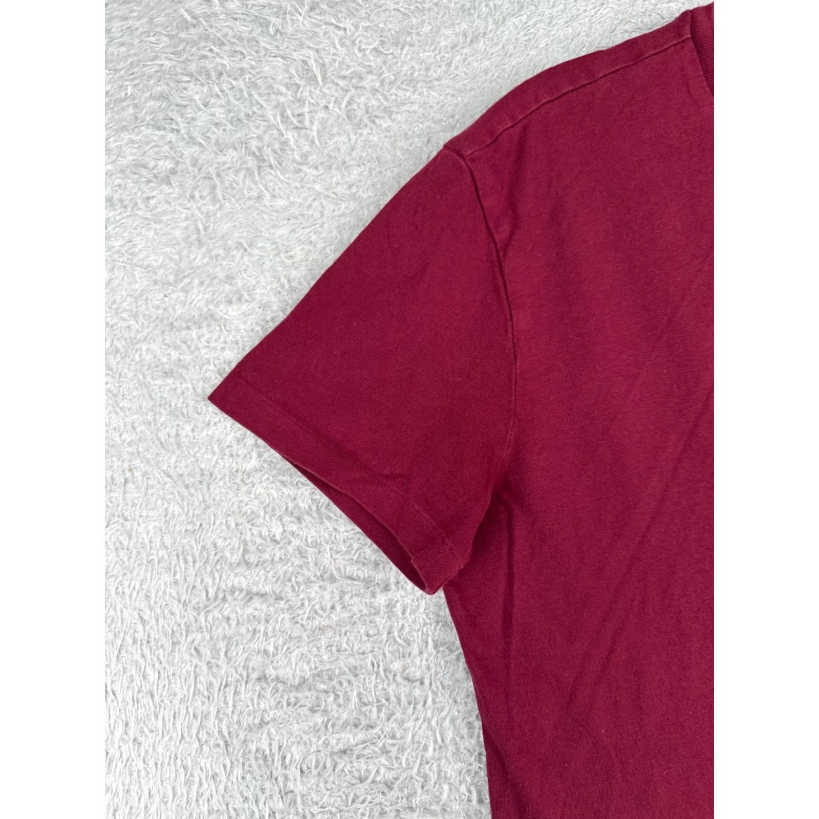 Ralph Lauren VINTAGE Polo Ralph Lauren Shirt Men Small Red Crew Neck Short Sleeve 100% Cotton READ Size US S / EU 44-46 / 1 - 3 Thumbnail