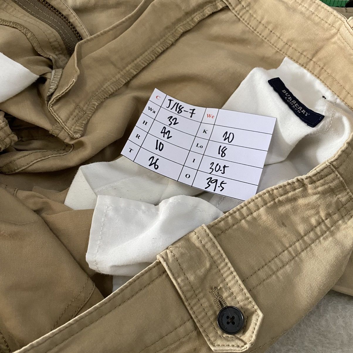 Burberry Burberry London Sample Cargo Pants w32 Size US 32 / EU 48 - 9 Thumbnail