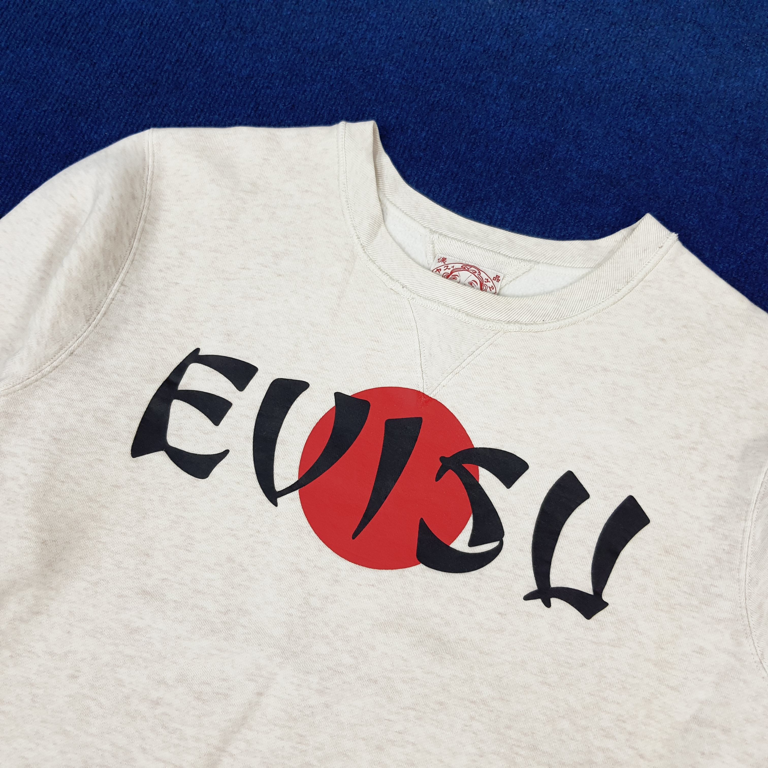 Evisu × Japanese Brand × Vintage Vintage Evisu Spell Out Japanese Brand Sweatshirt Size US L / EU 52-54 / 3 - 2 Thumbnail