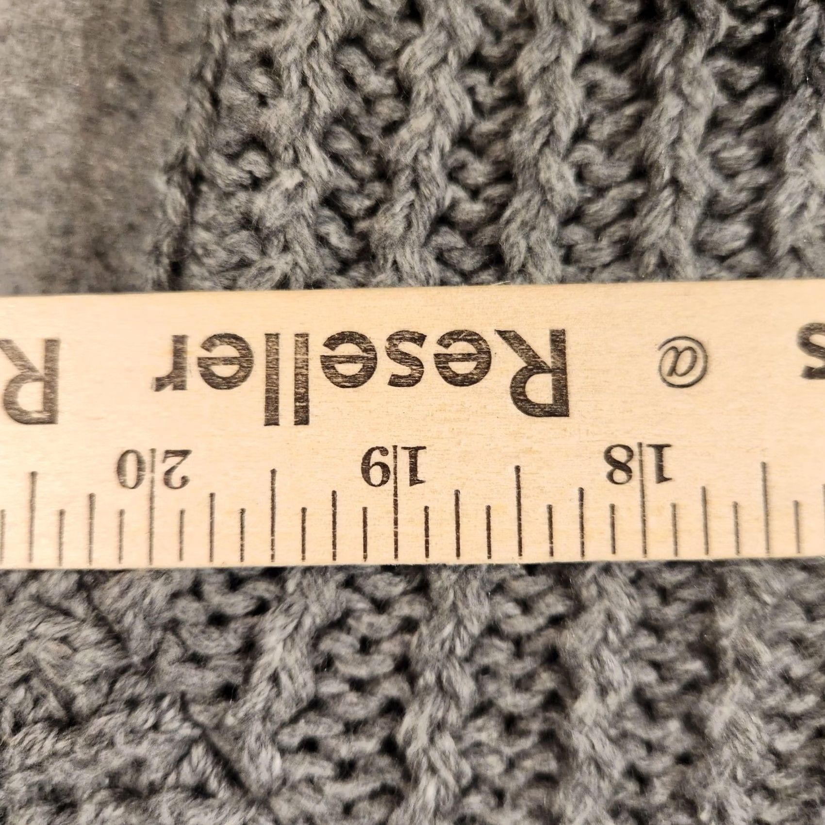 Vintage Mutual Weave Sweater Mens Medium Gray Heather Chunky Knit Crewneck Pullover Size US M / EU 48-50 / 2 - 7 Thumbnail
