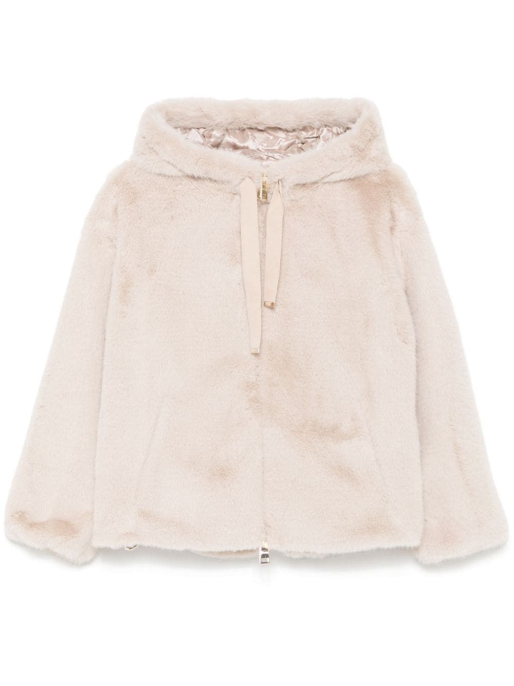 Herno FAUX FUX JACKET Size S / US 4 / IT 40 - 1 Thumbnail